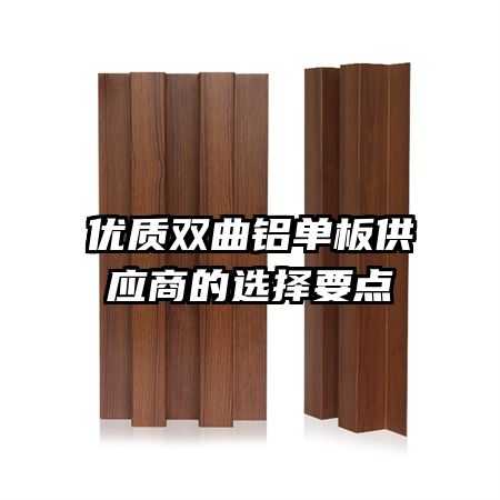 ����˫�������幩Ӧ�̵�ѡ��Ҫ��